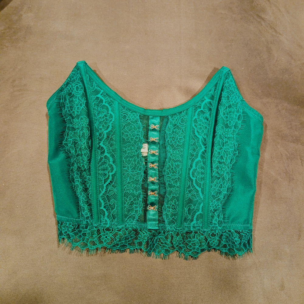 Victoria's Secret Teal Lace Bralette